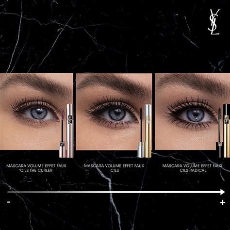 mascara yves saint laurent effet faux cils test|ysl volume effet faux cils.